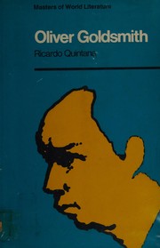 Cover of: Oliver Goldsmith by Ricardo Quintana, Ricardo Quintana