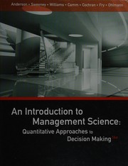 Cover of: Introduction to Management Science: Quantitative Approaches to Decision Making