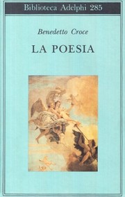 Cover of: La poesia: introduzione alla critica e storia della poesia e della letteratura