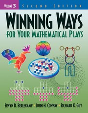 Cover of: Winning Ways for Your Mathematical Plays, Volume 3