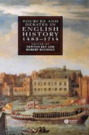 Cover of: Sources and debates in English history, 1485-1714