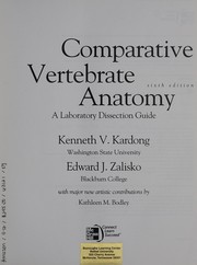 Cover of: Comparative vertebrate anatomy: a laboratory dissection guide