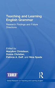 Cover of: Teaching and Learning English Grammar: Research Findings and Future Directions