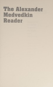 Cover of: Alexander Medvedkin Reader