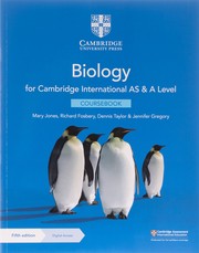 Cover of: Cambridge International AS and a Level Biology Coursebook with Digital Access (2 Years)