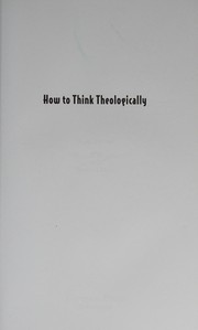 Cover of: How to think theologically