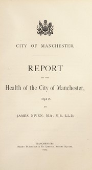 Cover of: [Report 1912]