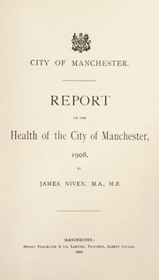 Cover of: [Report 1908]