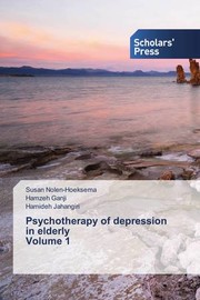 Cover of: Psychotherapy of Depression in Elderly Volume 1