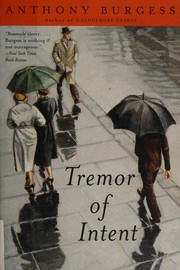 Cover of: Tremor of Intent: A Novel