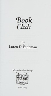 Cover of: Book Club