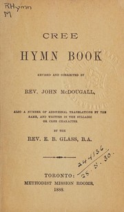 Cover of: Cree hymn book