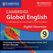 Cover of: Cambridge Global English Stage 9 Cambridge Elevate Digital Classroom Access Card: For Cambridge Lower Secondary English As a Second Language