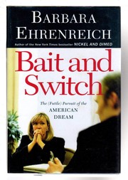 Cover of: Bait and switch: the (futile) pursuit of the American dream