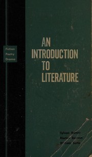 Cover of: An introduction to literature: fiction, poetry, drama