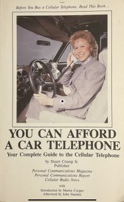 Cover of: You Can Afford a Car Telephone: Your Complete Guide to the Cellular Telephone