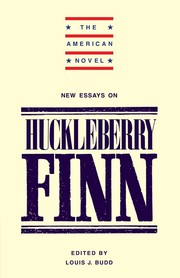 Cover of: New essays on Adventures of Huckleberry Finn