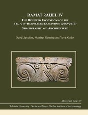 Cover of: Ramat Rahel IV : The Renewed Excavations by the Tel Aviv-Heidelberg Expedition: Stratigraphy and Architecture