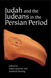 Cover of: Judah and the Judeans in the Persian Period