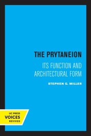 Cover of: Prytaneion: Its Function and Architectural Form