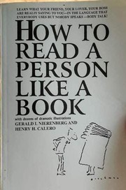 Cover of: How to read a person like a book