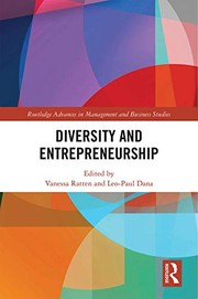 Cover of: Diversity and Entrepreneurship