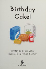 Cover of: Birthday Cake!