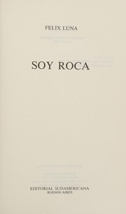 Cover of: Soy Roca