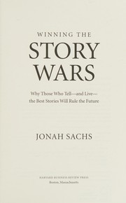 Winning the story wars by Jonah Sachs