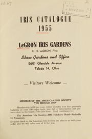 Cover of: Iris catalogue 1955