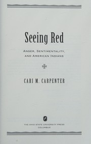 Seeing Red by Cari M Carpenter