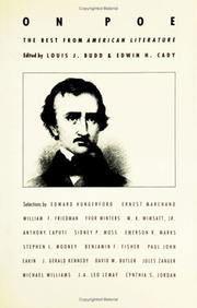 Cover of: On Poe