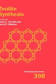 Cover of: Zeolite synthesis