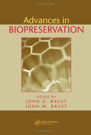 Cover of: Advances in Biopreservation