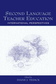 Cover of: Second Language Teacher Education: International Perspectives