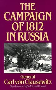 Feldzug 1812 in Russland by Carl von Clausewitz