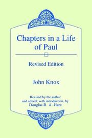 Cover of: Chapters in a Life of Paul