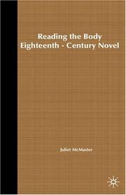 Cover of: Reading the body in the eighteenth-century novel