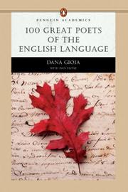 Cover of: 100 Great Poets of the English Language