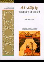 Cover of: The Book of Misers (Great Books of Islamic Civilization)