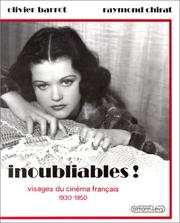 Cover of: Inoubliables!: visages du cinéma français, 1930-1950