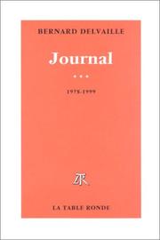 Cover of: Journal