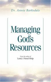 Cover of: Managing God's Resources