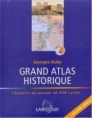 Cover of: Grand Atlas historique