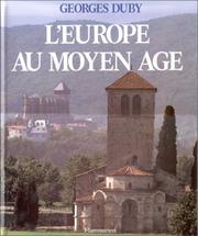 Cover of: Europe Au Moyen Age, L'