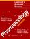 Cover of: Pharmacology