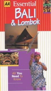 Cover of: Essential Bali and Lombok (AA Essential)