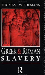 Cover of: Greek and Roman slavery