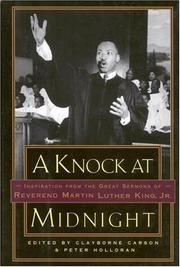 Cover of: A Knock at Midnight: Inspiration from the Great Sermons of Reverend Martin Luther King, Jr.