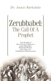 Cover of: Zerubbabel: The Call of a Prophet